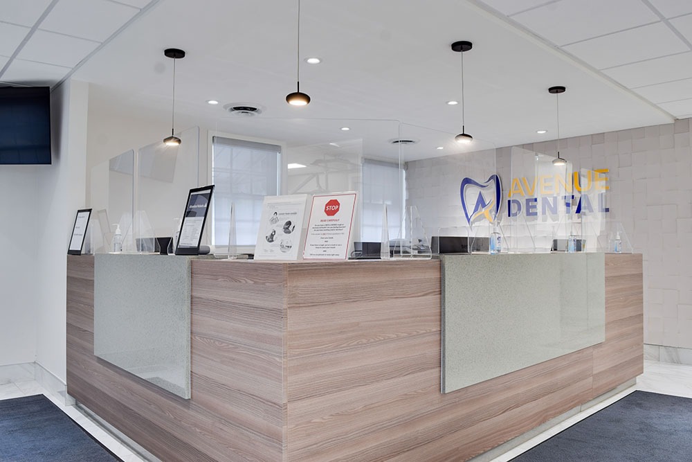 Reception Desk - Avenue Dental